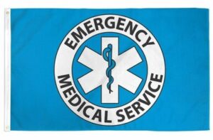 EMS Emergency Medical Service 3x5 Flag