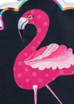 Flamingo Stripes Decorative Door Hanger