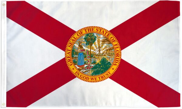 Florida State 3x5 Flag - 150 Denier Nylon