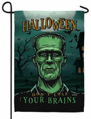 Frankenstein Sublimated Garden Flag