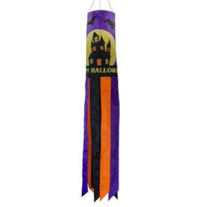 Fright Night Embroidered Windsock