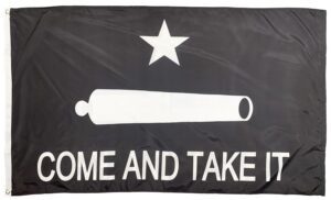 Gonzales Come and Take It 3x5 Flag Double Sided Black