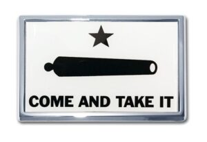 Gonzales Come and Take It Flag Car Emblem SUV Size