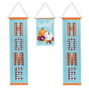 Home Sweet Home Pumpkin Door Banner Kit