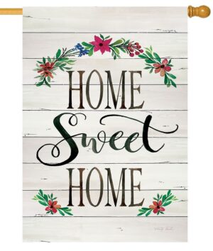 Home Sweet Home Shiplap House Flag