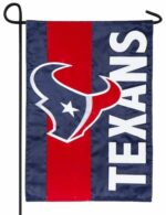 Houston Texans Embellished Applique Garden Flag