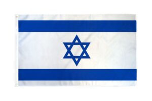 Israel Star of David Superknit Polyester 3x5 Flag