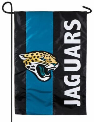 Jacksonville Jaguars Embellished Applique Garden Flag