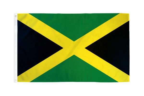 Jamaica Superknit Polyester 3x5 Country Flag