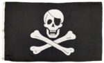 World Famous Pirate Flags 3x5 Jolly Rogers Made With Polyester