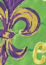 Keep Calm Eat Gumbo Double Applique Garden Flag