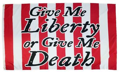 Liberty or Death 3x5 Flag