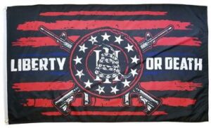 Liberty or Death Rattlesnake 3x5 Flag