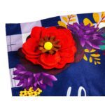 Linen Thankful and Blessed Decorative Garden Flag