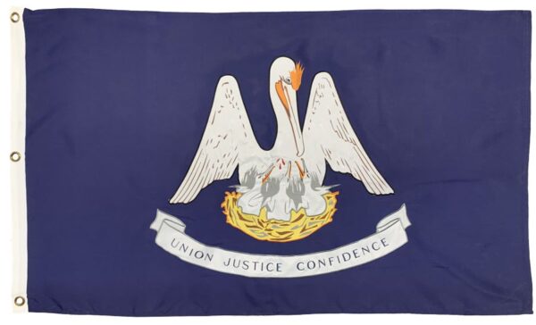 Louisiana State Flag 3x5 2-Ply Polyester