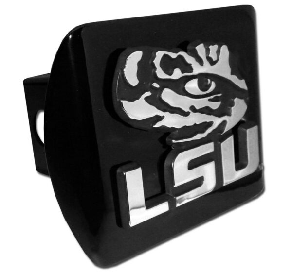 Louisiana State University Tiger Eye Black Hitch Cover