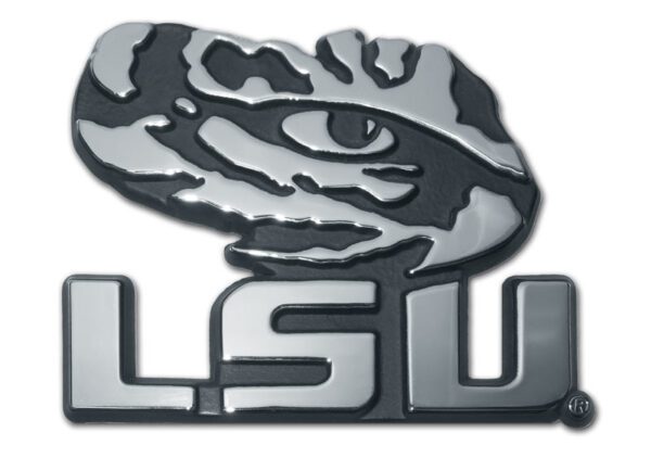 Louisiana State University Tiger Eye Chrome Car Emblem