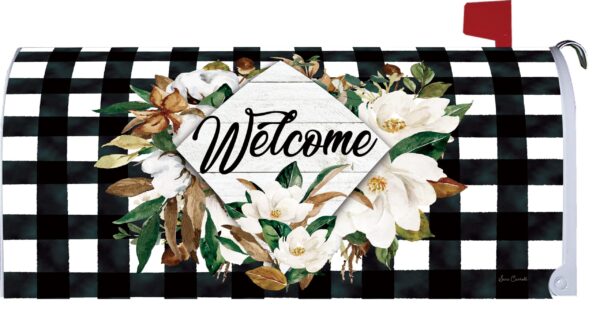 Magnolia Check Mailbox Cover