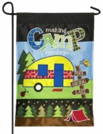 Making Camp Memories Double Applique Garden Flag