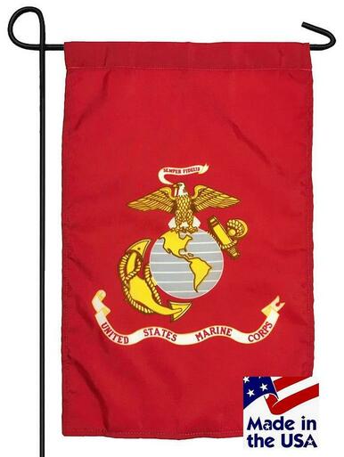 Marine Corps Nylon Garden Flag - American Made