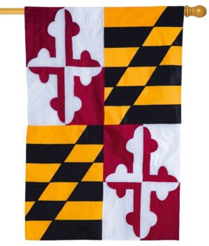 Maryland Applique House Flag