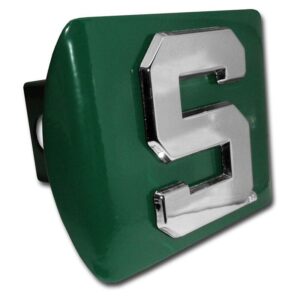 Michigan State University S Green Hitch Cover