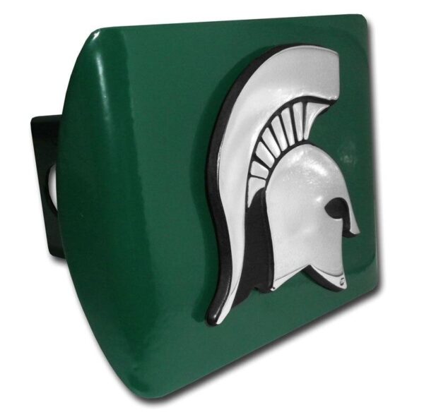 Michigan State University Spartan Green Hitch Cover