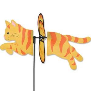 Orange Cat Petite Wind Spinner