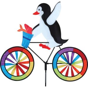 Penguin Large Bicycle Wind Spinner