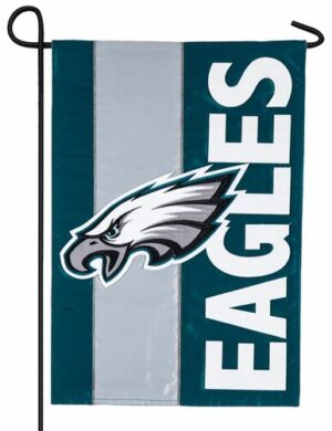 Philadelphia Eagles Embellished Applique Garden Flag