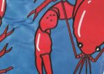 Pinch Peel Eat Double Applique House Flag