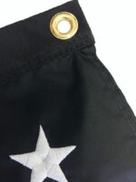 Police and Firefighter Black and White American Flag 3x5 Sewn Nylon