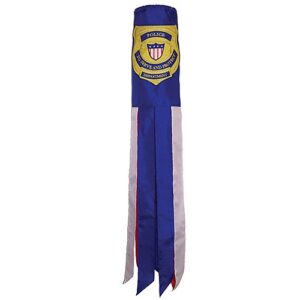 Police Department Embroidered Windsock