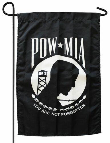 POW MIA Nylon Garden Flag - Made in the USA