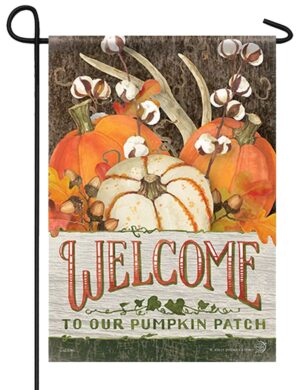 Pumpkin Patch Welcome Garden Flag