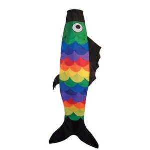 Rainbow Scales Big Fish Windsock
