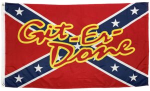 Rebel Git-Er-Done 3x5 Flag