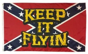 Rebel Keep It Flyin' 3x5 Flag Bold Letters