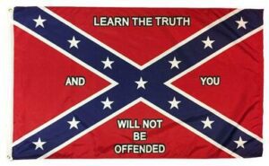 Rebel Learn the Truth 3x5 Flag