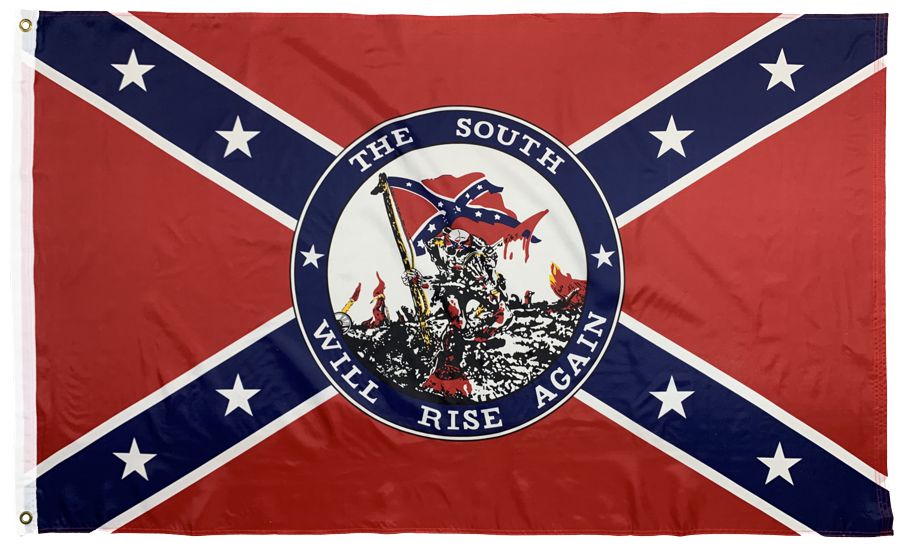 Rebel South Will Rise Again 3×5 Flag - I AmEricas Flags