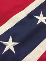 Rebel Texas Star Battle Flag 3x5 2-Ply Polyester