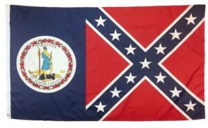 Rebel Virginia 3x5 Battle Flag