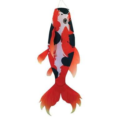 Red Koi Fish Windsock