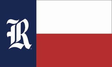 Rice University Texas State Style 3x5 Flag