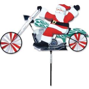 Santa Claus Chopper Wind Spinner