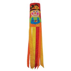 Scarecrow Embroidered Windsock