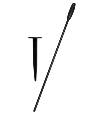 Skeleton Bicycle Wind Spinner Rod and Stake