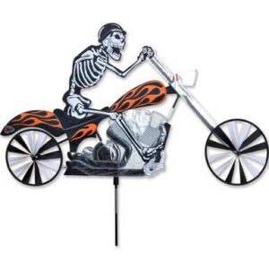 Skeleton Chopper Wind Spinner