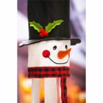 Smiling Snowman 3D Windsock