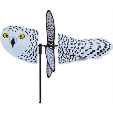 Snowy Owl Petite Wind Spinner